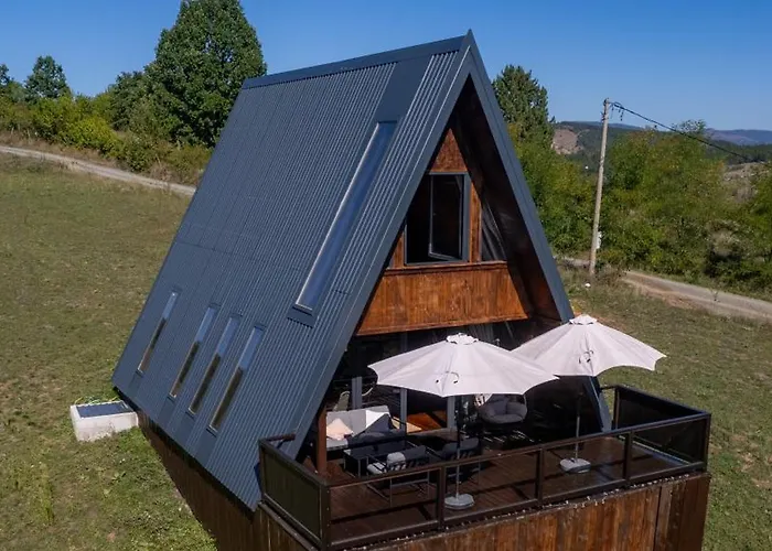 Feriehus Shack In Musici, Near Divcibare, Beautiful Landscape, Unique Design Sevrljuge
